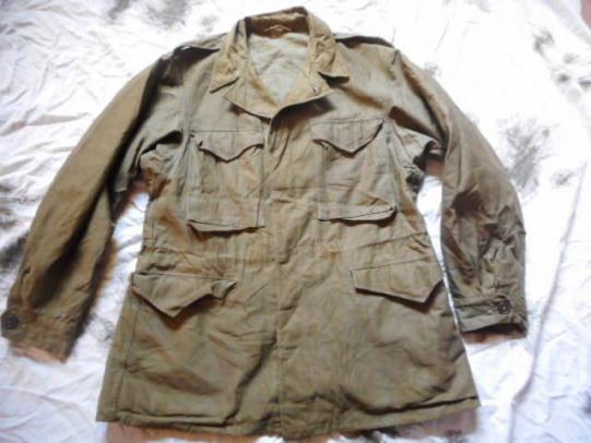 WW2 US army ISSUE M43 M 43 M 1943 COAT jacket WORLD WAR TWO 40 L