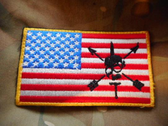 USA flag US SPECIAL FORCES green beret ODA TEAM Afghanistan PATCH badge socom