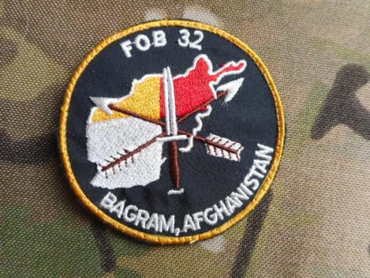US SPECIAL FORCES green beret ODA TEAM fob32 Bagram Afghanistan PATCH badge