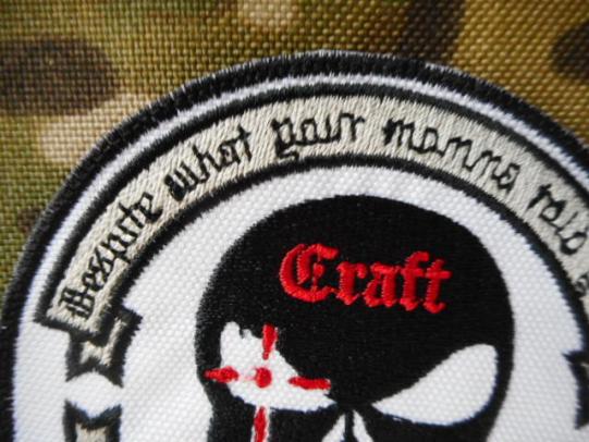 SEAL TEAM AMERICAN SNIPER craft PATCH BADGE VIOLENCE SOLVES PROBLEMS NEW