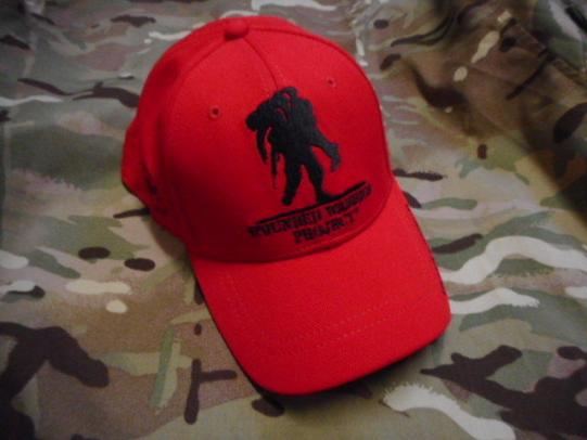 UNDER ARMOUR wounded warrior project Freedom BASE BALL CAP HAT range saftey red