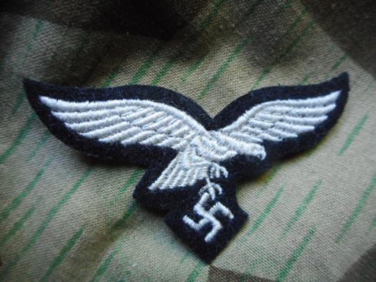 WW2 GERMAN luftwaffe CAP EAGLE hermann goreing panzer / mechanic BLACK mint