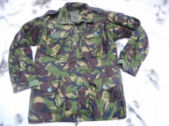 RARE ORIGINAL british army ISSUE OLD STYLE TEMPERATE DPM COMBAT JACKET SMOCK