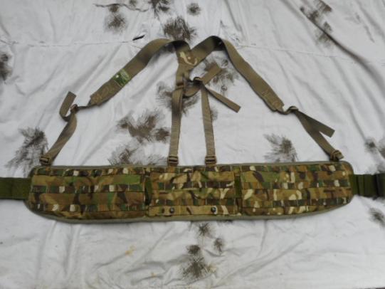 GENUINE ISSUE UK MTP OSPREY MOLLE webbing battle belt MULTICAM NEW Large