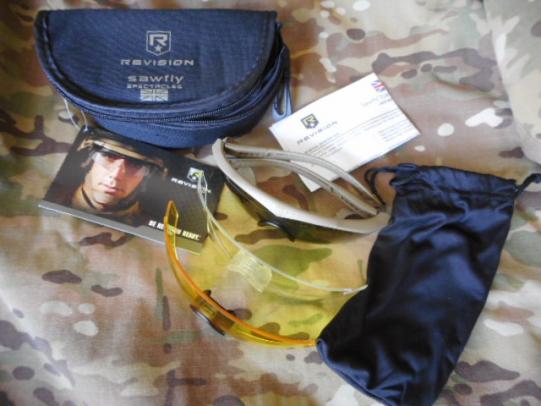GENUINE ISSUE REVISION sawfly combat eye wear SUNGLASSES SUN GLASSES kit NEW r