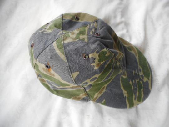 original US ARMY SPECIAL FORCES vietnam LATE war TIGER STRIPE JUNGLE HAT CAP