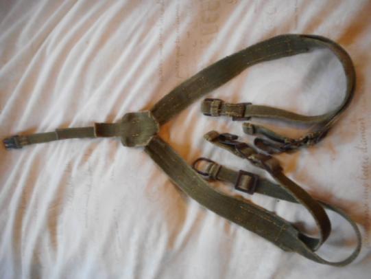 DAK Y-straps for afrikakorps
