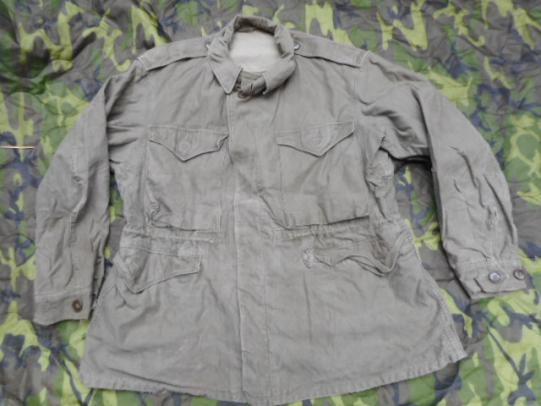 GENUINE WW2 WORLD WAR TWO US army USA issue M43 M 43 COAT FIELD jacket L LARGE