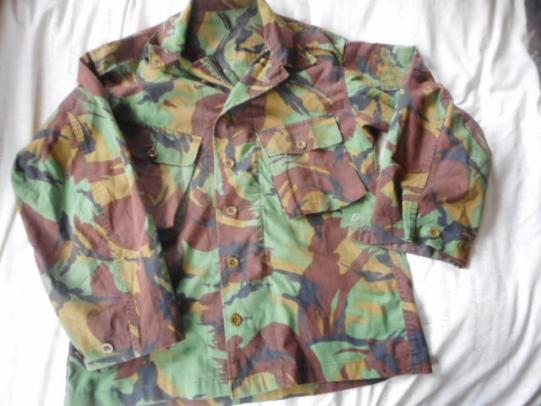 Old Skool 70'S DPM JUNGLE TROPICAL COMBAT 68 shirt jacket FALKLANDS ERA 170/96 m