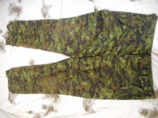 CANADIAN ARMY CADPAT woodland digi camo JUNGLE COMBAT TROUSERS canada 38- 40