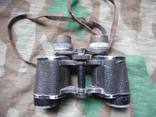 ORIGINAL WW2 GERMAN ARMY / WAFFEN SS 8X30 BECK KASSEL CBS DIENSTGLAS BINOCULARS