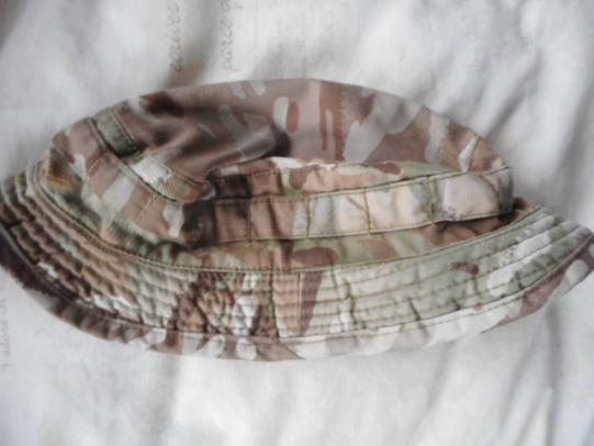 GENUINE BRITISH ARMY ISSUE mtp camo BOONIE jungle HAT modified tailored multicam LARGE
