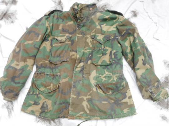 ALPHA INDUSTRIES US Army VIETNAM erdl RDF camo M65 FIELD COAT COMBAT jacket XL R