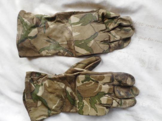 UK ISSUE MTP multicam LEATHER SHOOTING SNIPER WARM WEATHER COMBAT GLOVES 7.5 s SMALL