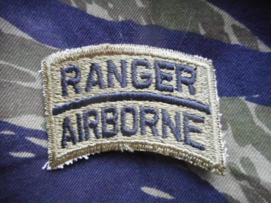 GENUINE ISSUE VIETNAM WAR ERA airborne ranger LRRP PATCH BADGE cut edge NEW og