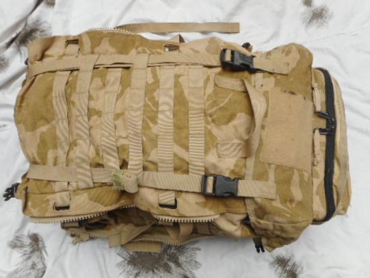 Brokenarrow Militaria British Army AFGHANISTAN ISSUE pri DAY SACK PARTOL field PACK DESERT DPM DDPM