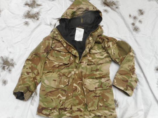 BRITISH ARMY ISSUE MTP combat windproof & waterproof linning SMOCK 160/88 S - M