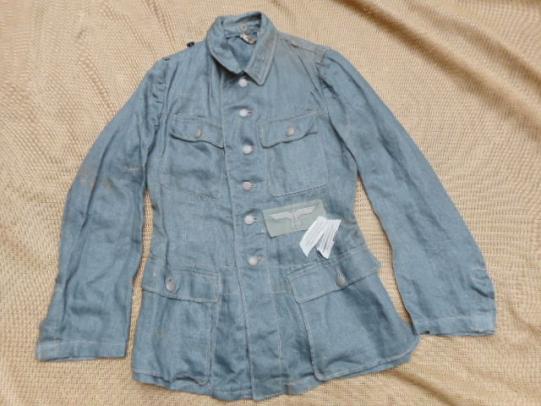 ORIGINAL genuine WW2 GERMAN WH ARMY hbt 1944 DATED TUNIC