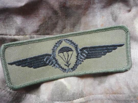 GERMAN FALLSCHIRMJAGER airborne PARATROOPER PARA JUMP WINGS BADGE cloth OG NEW