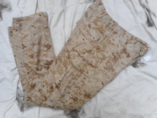 Genuine issue US MARINES USMC MARPAT DESERT marine MCCUU combat TROUSERS PANTS M