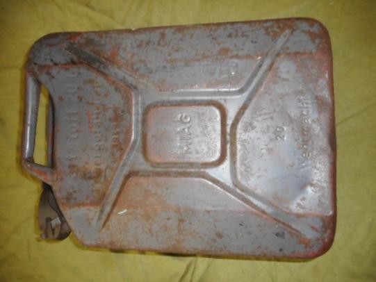 rare ORIGINAL WW2 GERMAN ARMY WEHRMACHT panzer grey 1943 MAIG JERRY CAN