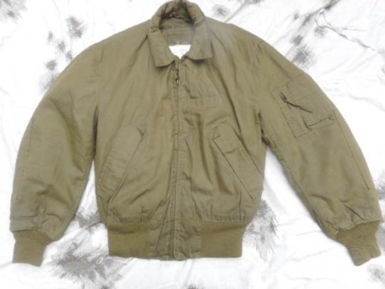 GENUINE 1981 USA USarmy ISSUE fr TANKERS pilot bomber MA1 COAT JACKET m medium