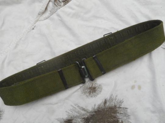 rare GENUINE BRITISH ARMY issue nylon plce type 58 PATTERN WEBBING BELT new L