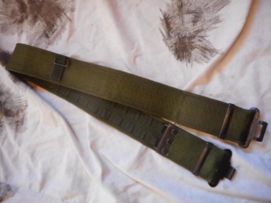 rare GENUINE BRITISH ARMY issue nylon plce type 58 PATTERN WEBBING BELT new M