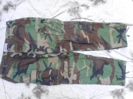 Polish Woodland Camo Cargo Pants for Military Style