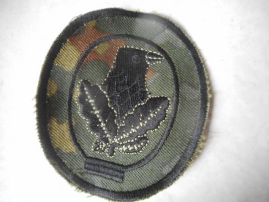 GERMAN ARMY SNIPER BADGE AWARD ON CAMO FLEKTARN subdued NEW