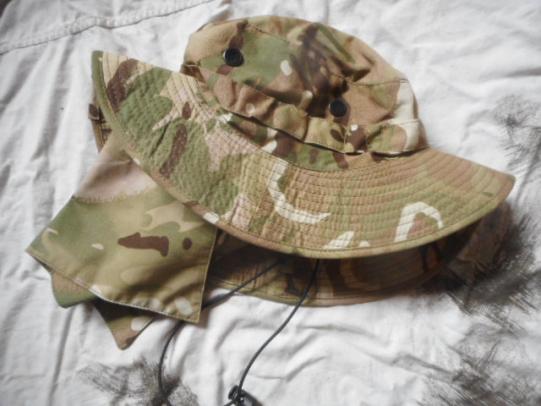 NEW GENUINE ARMY issue UK MTP MULTICAM BUSH BOONIE JUNGLE HAT 57 CM MEDIUM m