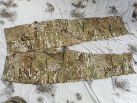 Original 1968 Pattern DPM Combat Trousers  Converted in Trousers  shorts