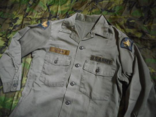 ORIGINAL US ARMY ISSUE OG UTILITY COMBAT SHIRT VIETNAM WAR STYLE M Medium