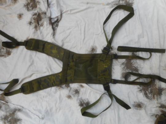 GENUINE ISSUE danish army / jager PLCE WEBBING YOKE SUSPENDERS flektarn