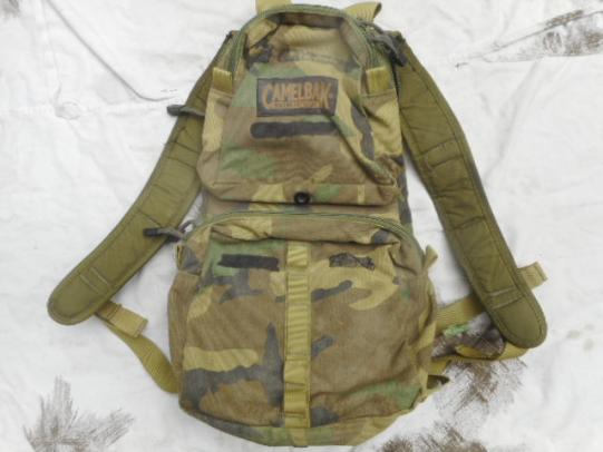 RARE old skool CAMELBAK pack MULE woodland CAMO us sf oda navy seal team devgu