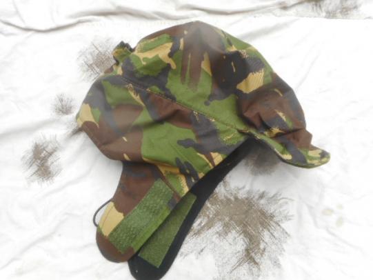 BRITISH ARMY rm COMMANDO issue MOUNTAIN fleece & goretex ARCTIC CAP HAT dpm L large