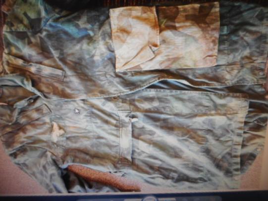 WW2 GERMAN FALLSCHIRMJAGER paratrooper JUMP SMOCK splinter tarn camo