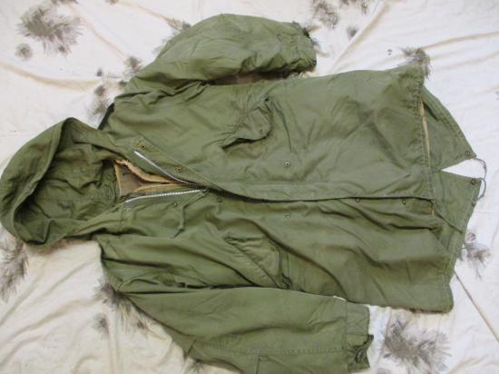 GENUINE USA US Army ISSUE real M51 M 1951 FISHTAIL PARKA & LINER korea war