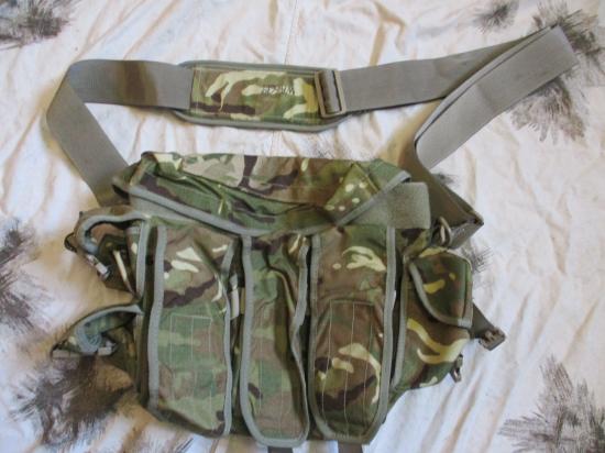 GENUINE BRITISH ARMY ops  ISSUE MTP MULTICAM battle man car BAG combat satchel