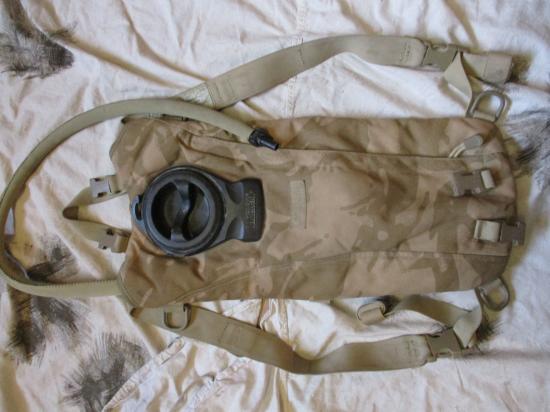 GENUINE BRITISH ARMY SAS Afghanistan used ISSUE IHS CAMELBAK DESERT DPM DDPM