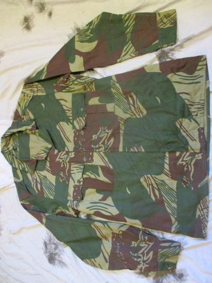 RHODESIAN RBS brush stroke camo BUSH COMBAT SHIRT