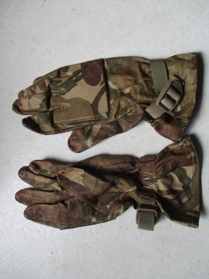 UK ISSUE MTP multicam LEATHER SHOOTING SNIPER WARM WEATHER COMBAT GLOVES 7 small