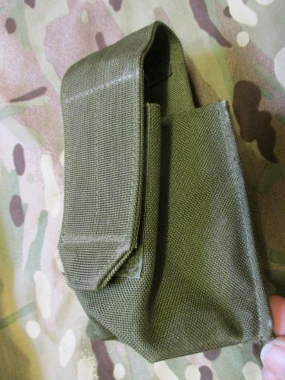 genuine BLACKHAWK MOLLE STRIKE single SMOKE phoss POUCH sf OG GREEN