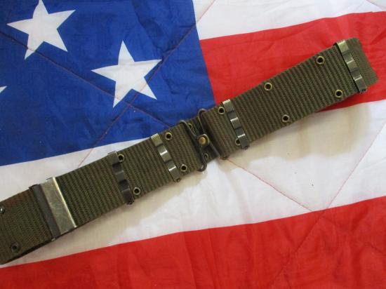 GENUINE 1974 US ARMY issue VIETNAM WAR era Alice LC-1 m67 WEBBING combat BELT