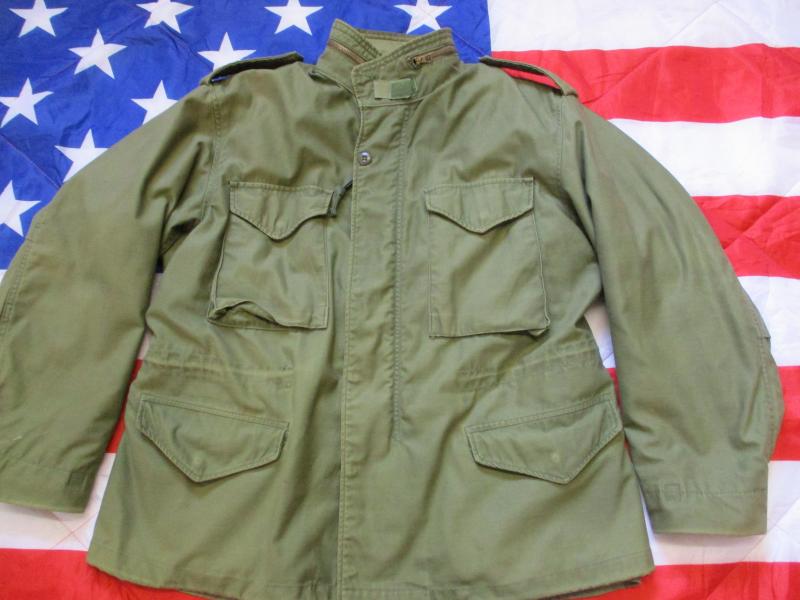 1975 Alpha Industries USA US ARMY ISSUE VIETNAM WAR M65 COAT COMBAT jacket LARGE