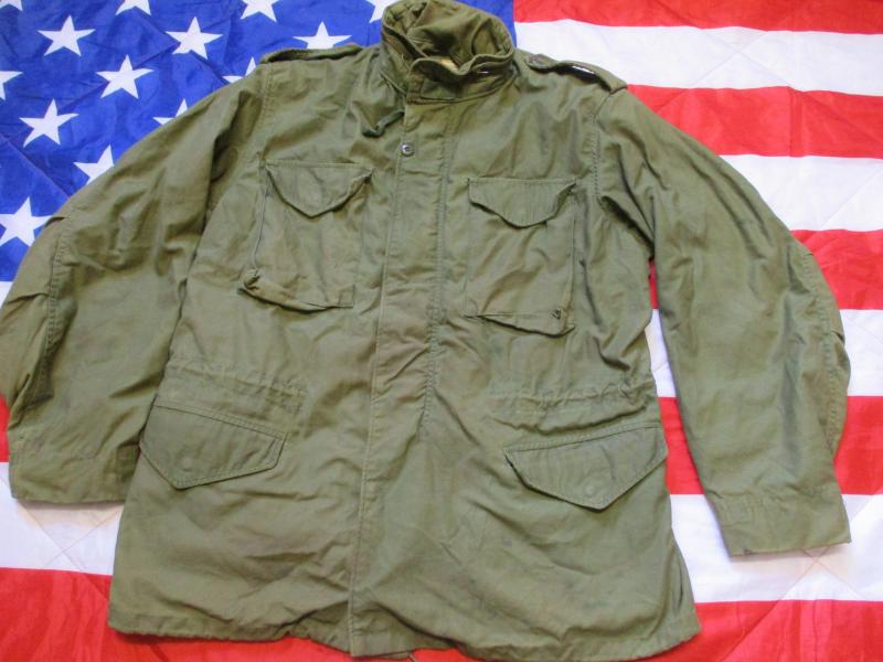 1972 Alpha Industries USA US ARMY ISSUE VIETNAM WAR M65 COAT COMBAT jacket LARGE LONG (like a size xl )