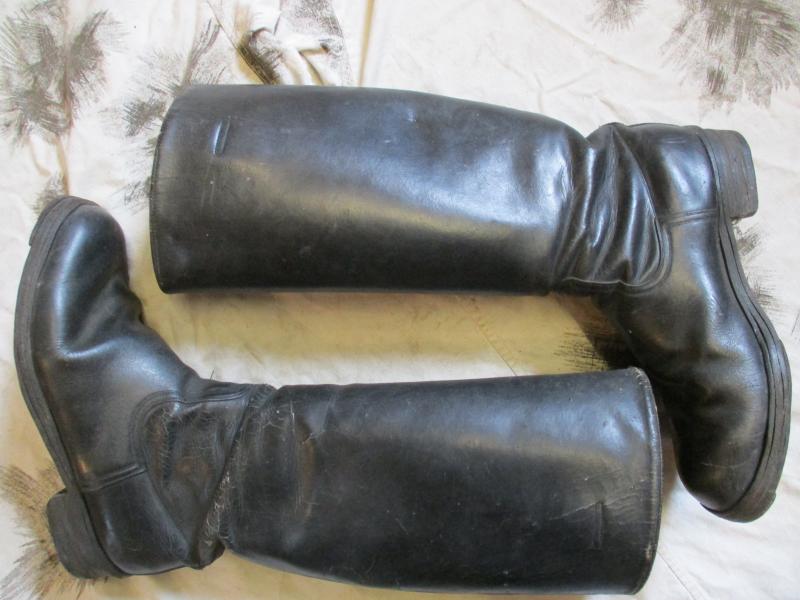 GENUINE WW2 GERMAN WH ARMY / Waffen SS / LUFTWAFFE  OFFICERS JACK BOOTS black leather
