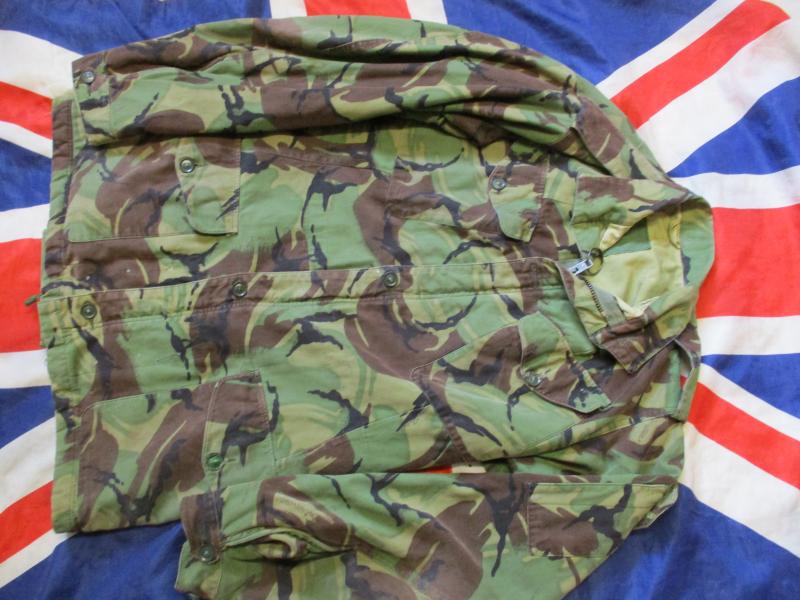 GENUINE BRITISH ARMY ISSUE 1968 68 dpm camo COMBAT JACKET FALKLANDS WAR size 7  LARGE