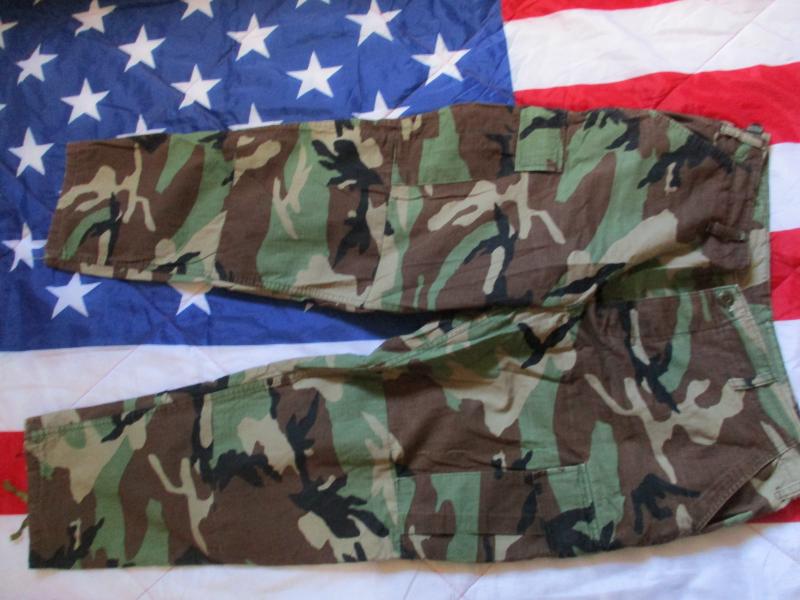 GENUINE TRU SPEC USA usarmy AMERICAN woodland CAMO BDU combat PANTS TROUSER L R