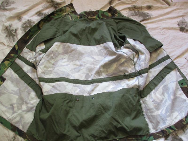 Genuine issue old skool 80's AIRBORNE paratrooper parachute 3 PARA SMOCK DPM XL